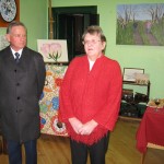 Margaret Doecke introduces Kip Lauke who launches SALA Festival - Eudunda - 2010