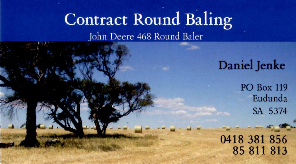 Contract Round Baling - Daniel Jenke