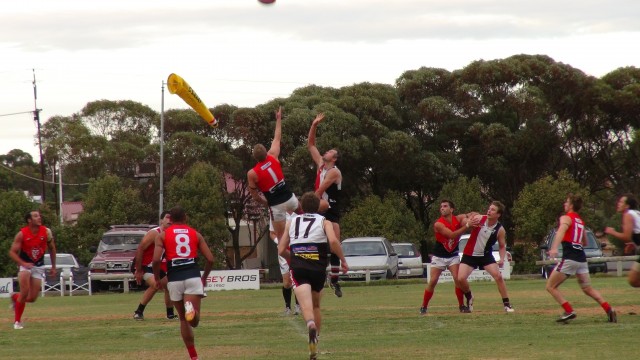 Saints in Action in April 2013 at Eudunda Oval