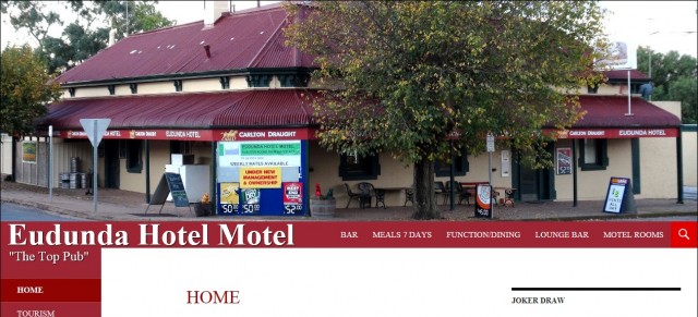 Eudunda Hotel Motel Website Launch