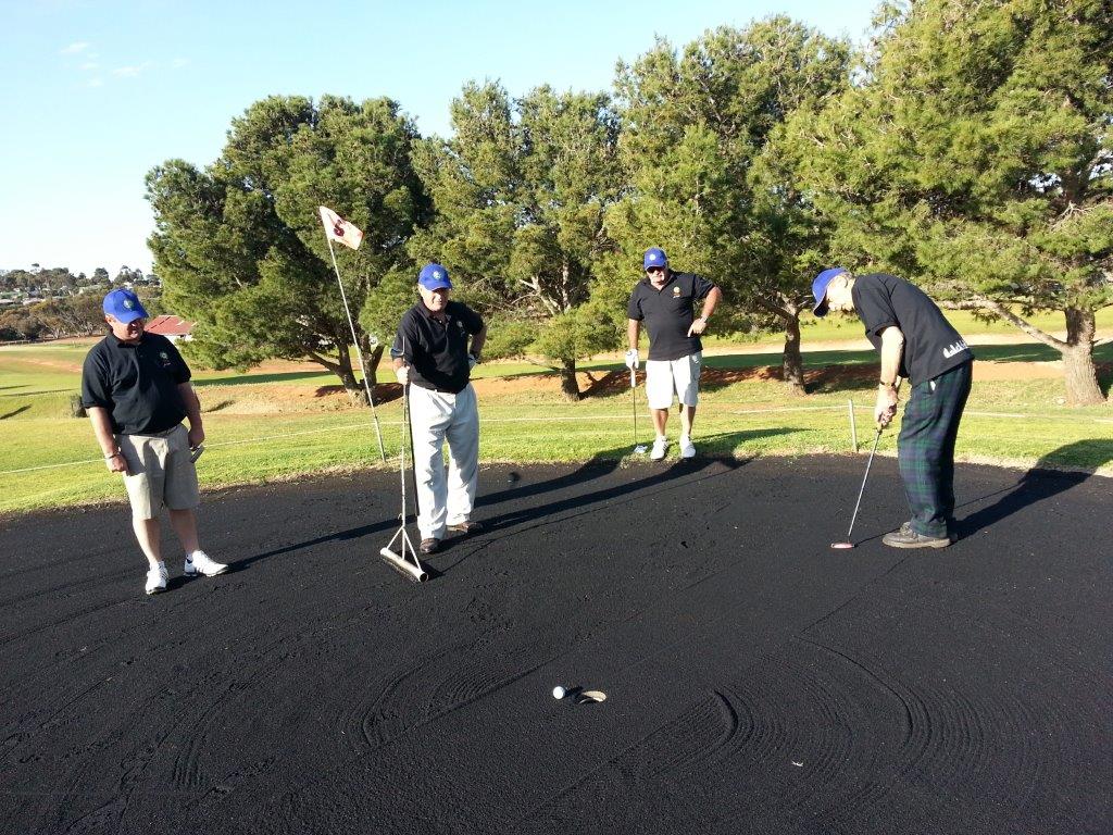 Action Photos at Eudunda Golf Open