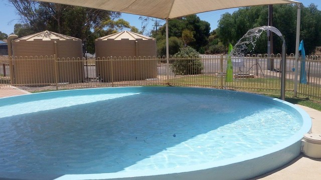 Kids Wading Pool and Fountain at the Eudunda Swimming Pool