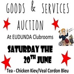 Goods & Services Auction (Fundraiser) Sat 20th June