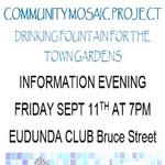 Community Mosaic Project – Info Evening – 11th Sept