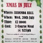 XMAS in July – Eudunda Hall – 20th July 2016