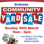 Community Yard Sale – Eudunda 26th Mar 2017