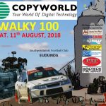 Copyworld Walky 100 Rally – Eudunda Start 9am 11th Aug 2018