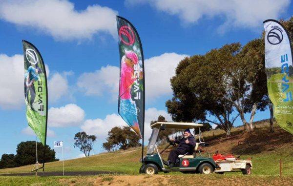 Bistro, Buggy thumbs up on No 4 Eudunda Golf Course