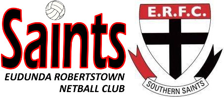 Combined Saints Netball & Football LogosCombined Saints Netball & Football Logos