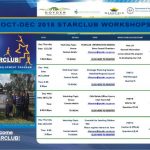 STARCLUB – FREE Club Development Workshops – Oct – Dec