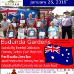 All Welcome – Australia Day Breaky – Eudunda 26th Jan 2019