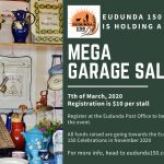 Eudunda Mega Garage Sale for 7th March 2020