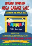 Eudunda Mega Garage Sale - 11th March 2023 - Attention Buyers