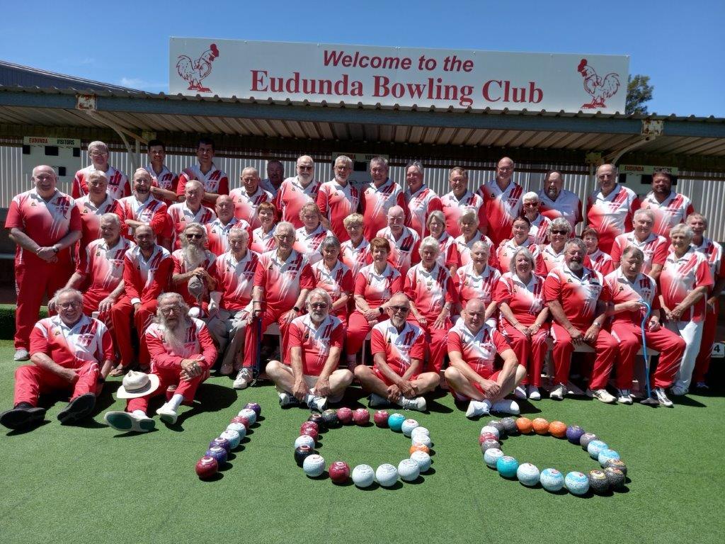 Eudunda Bowling Club Members attending Centenary Promo Shoot