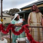 Great Turnout At Eudunda To Greet Father Christmas For Christmas Street Party 2024