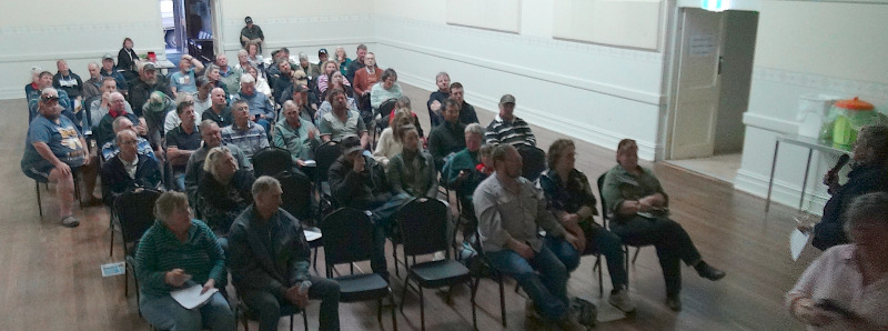 NTx - Community Response Meeting at Eudunda