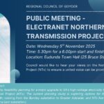 Public Meeting Notice – NTx – Wed 5th Nov 2025